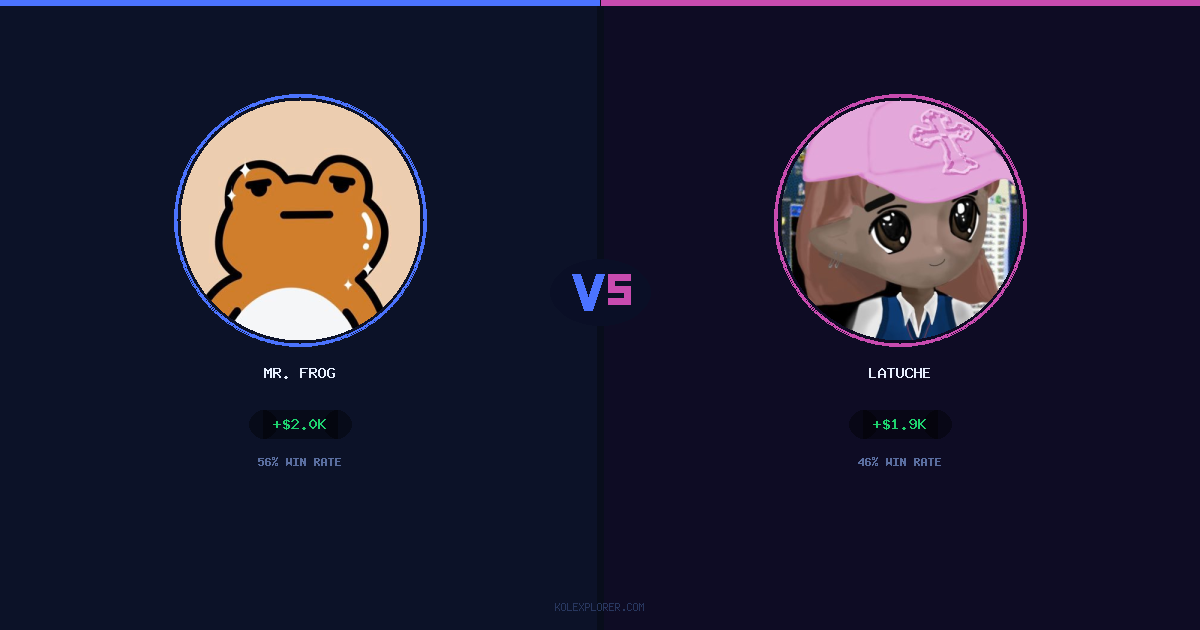 Mr. Frog vs Latuche preview