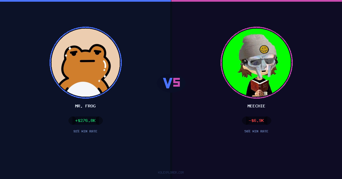 Mr. Frog vs Meechie preview