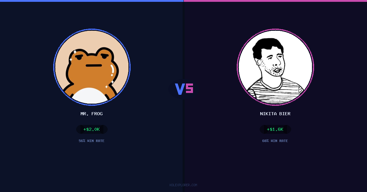 Mr. Frog vs Nikita Bier preview