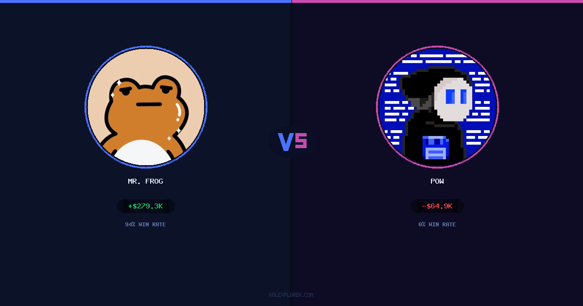 Mr. Frog vs Pow preview