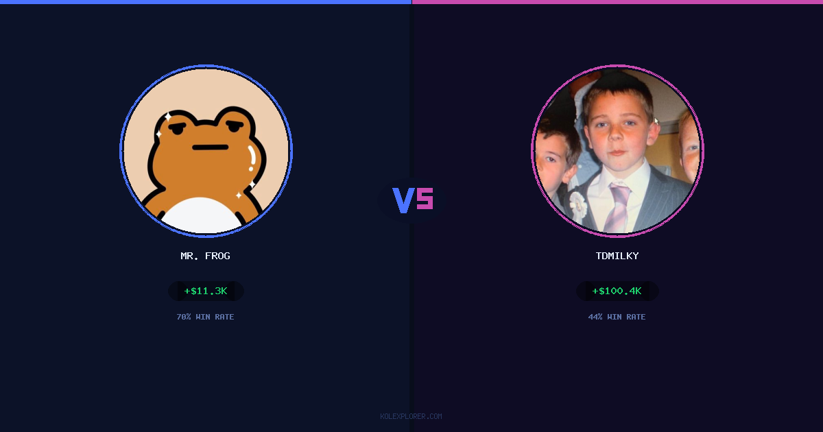 Mr. Frog vs Tdmilky preview