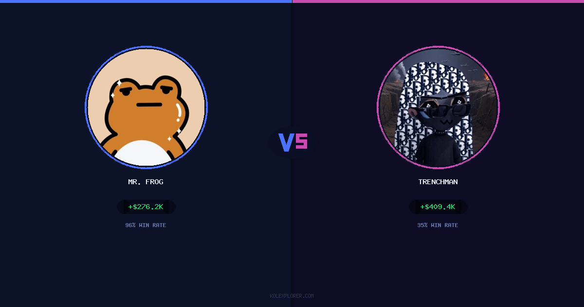 Mr. Frog vs Trenchman preview