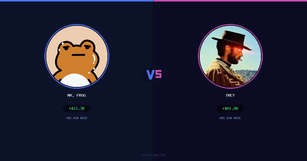 Mr. Frog vs Trey preview