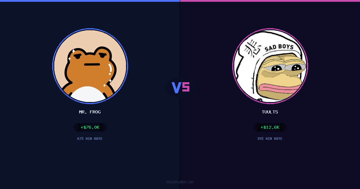 Mr. Frog vs Tuults preview