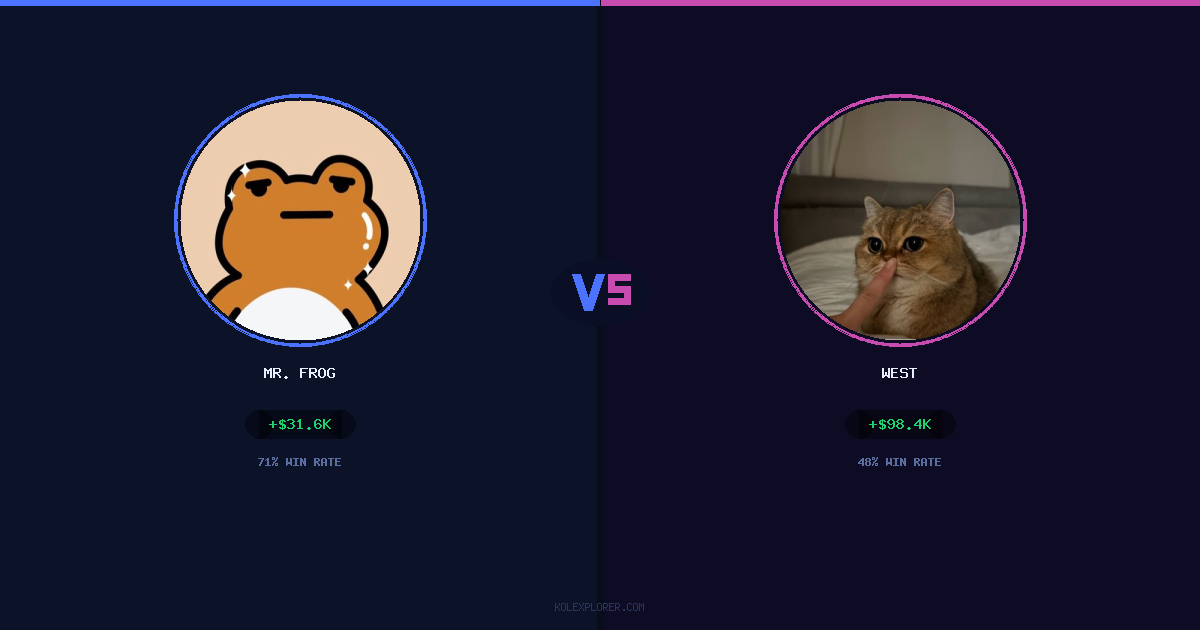 Mr. Frog vs West preview