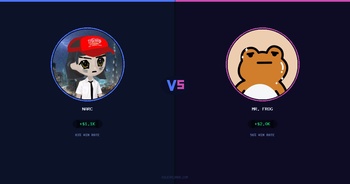 Narc vs Mr. Frog preview