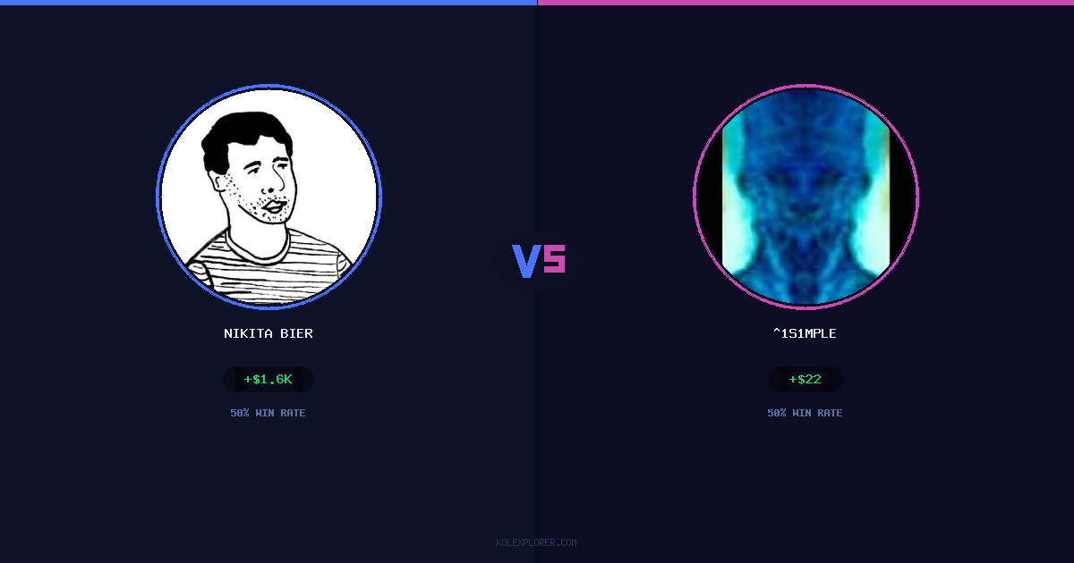 Nikita Bier vs ^1s1mple preview