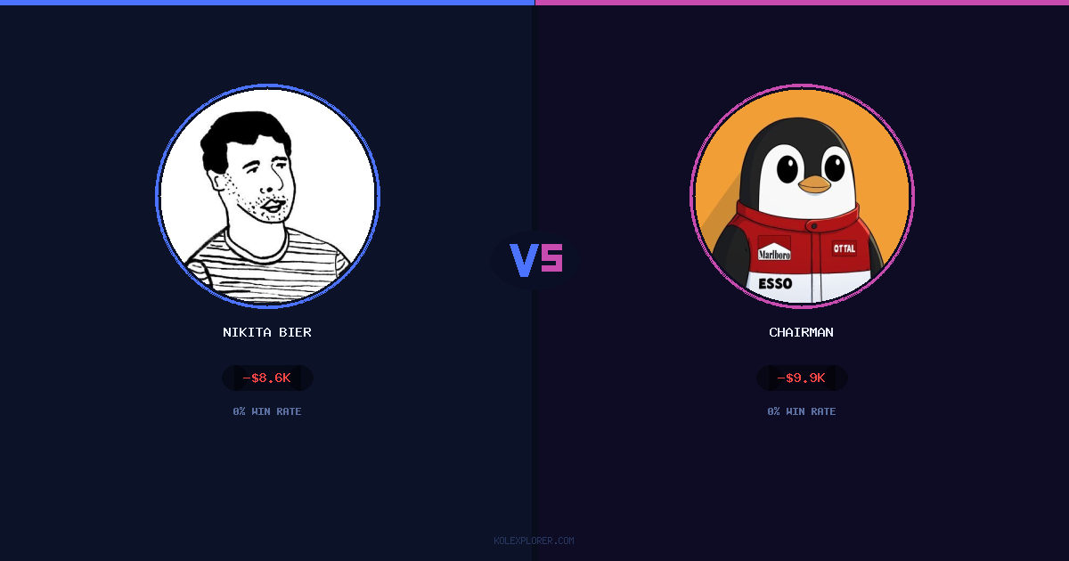 Nikita Bier vs Chairman preview