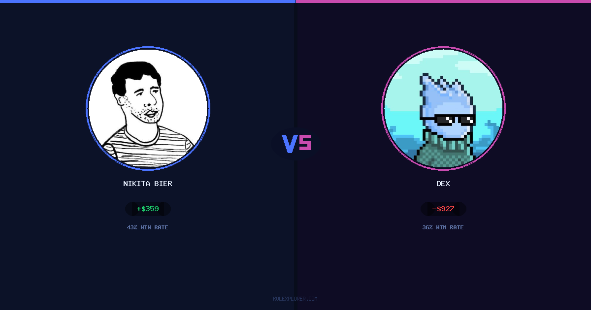Nikita Bier vs Dex preview