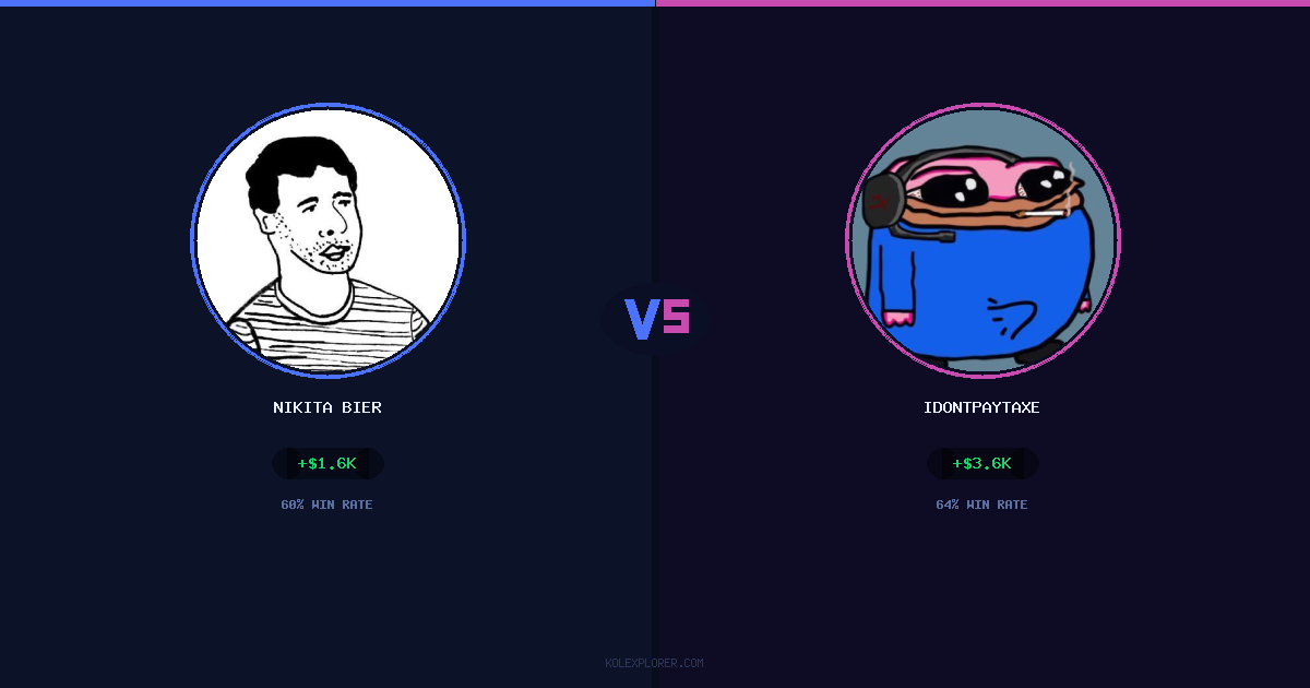 Nikita Bier vs IdontPayTaxes preview
