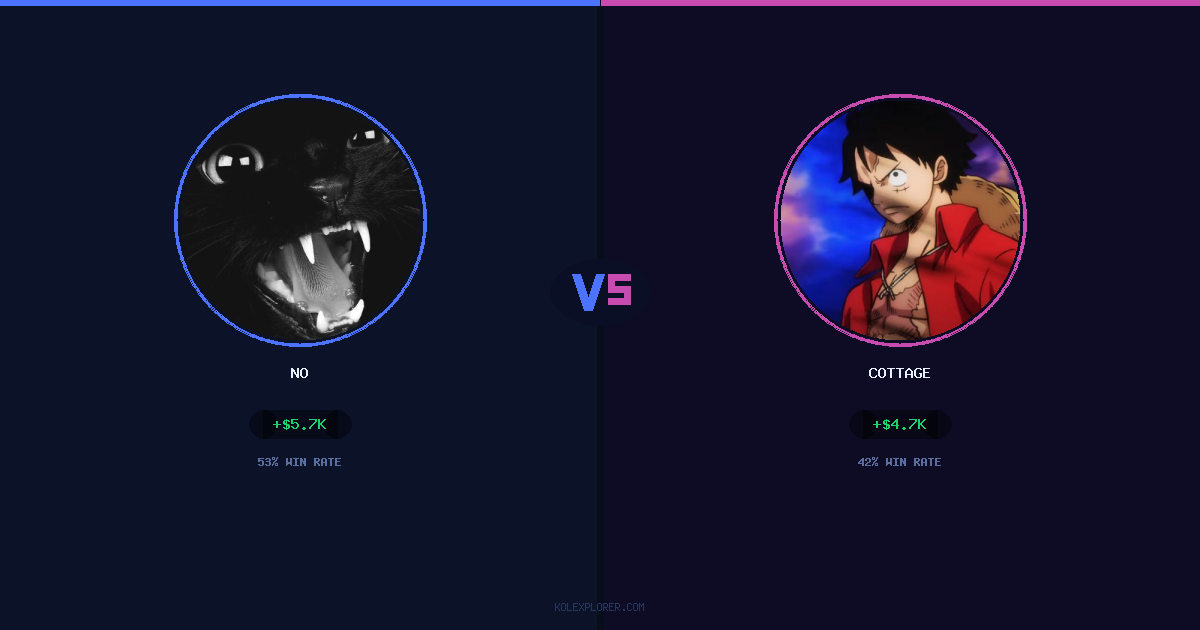 No vs Cottage preview