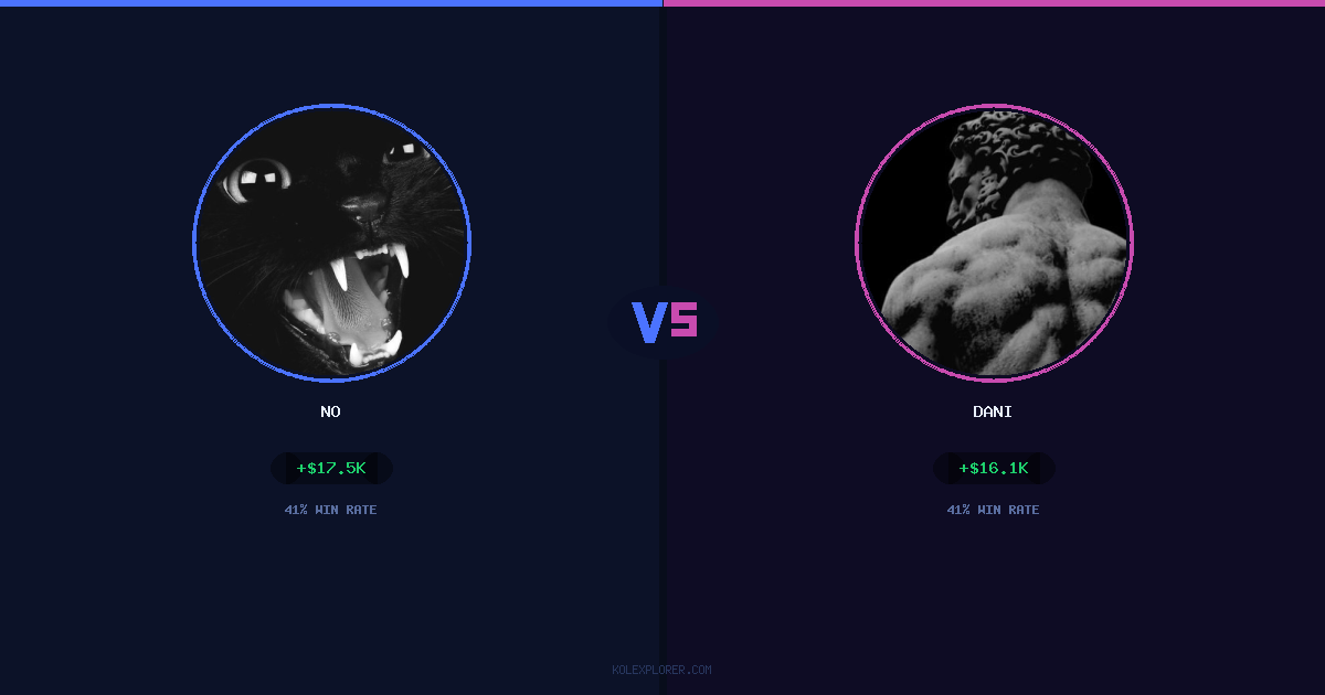 No vs Dani preview