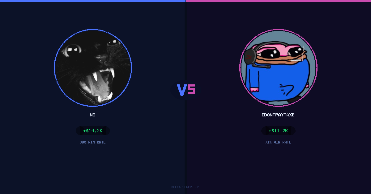 No vs IdontPayTaxes preview