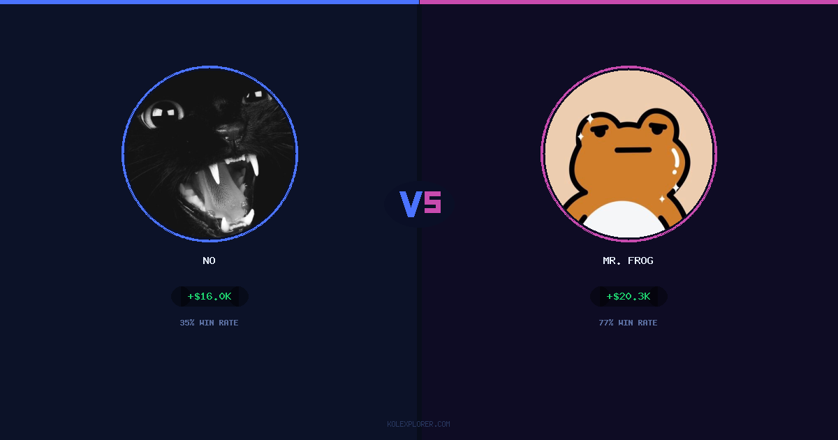 No vs Mr. Frog preview
