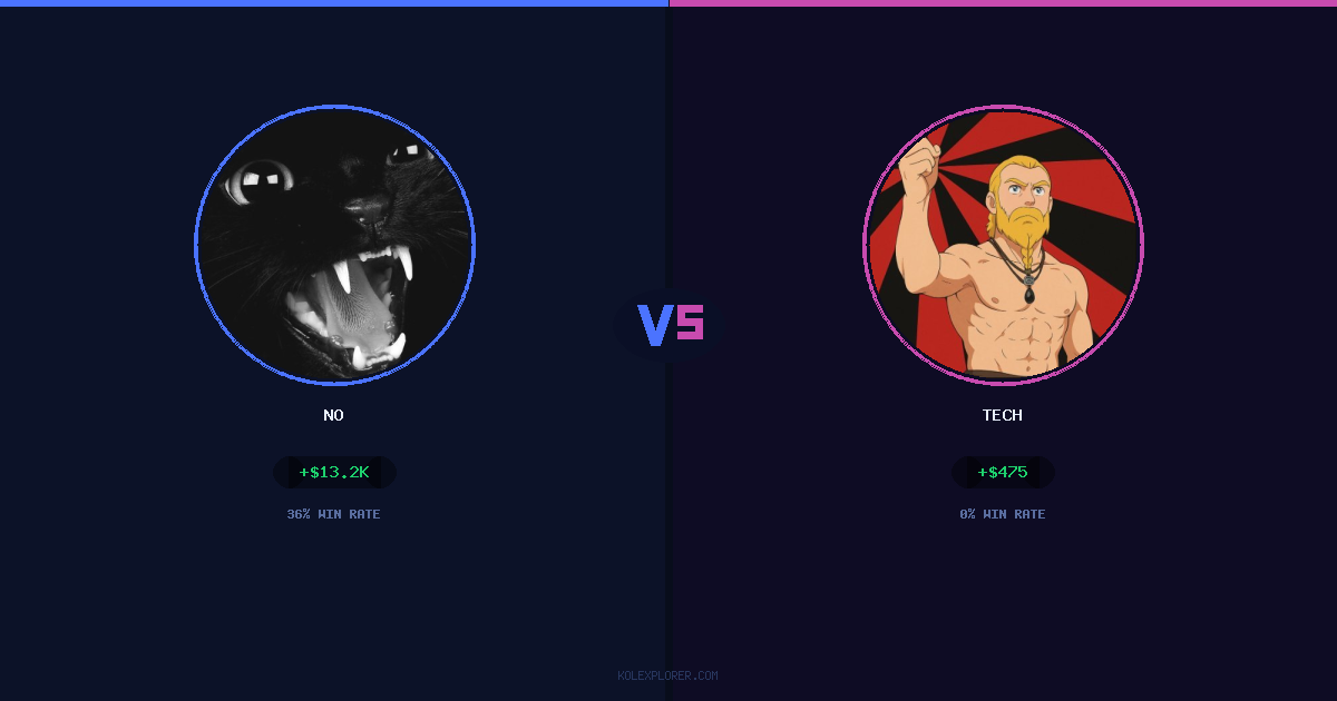 No vs Tech preview