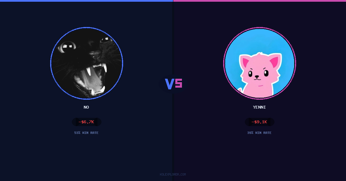 No vs Yenni preview