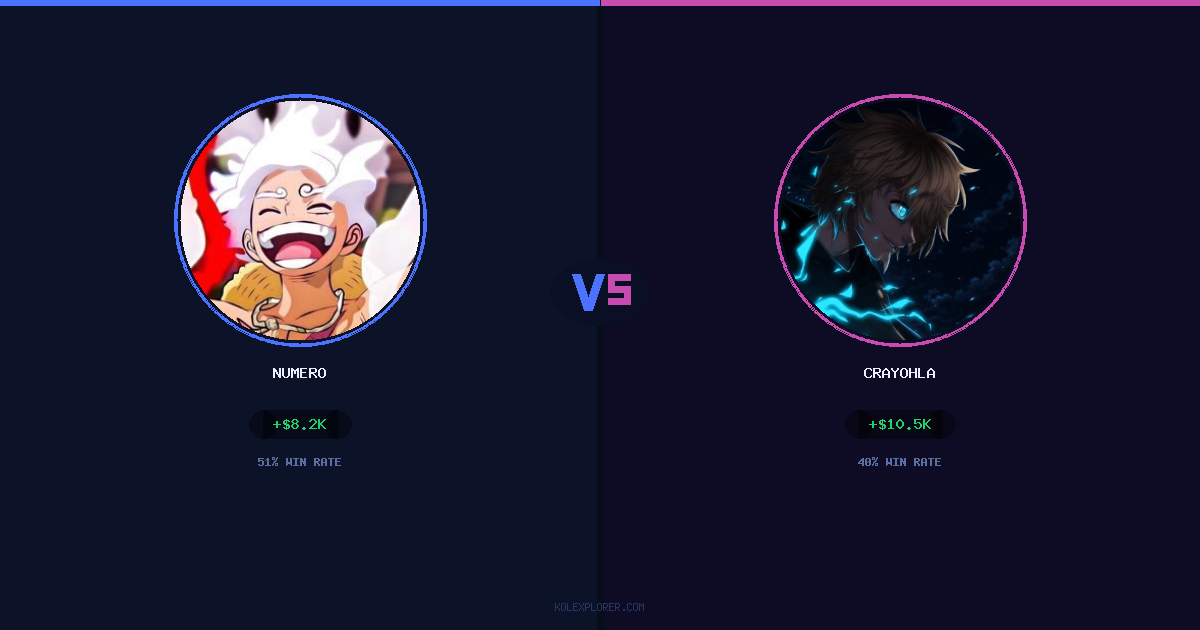 Numero vs Crayohla preview