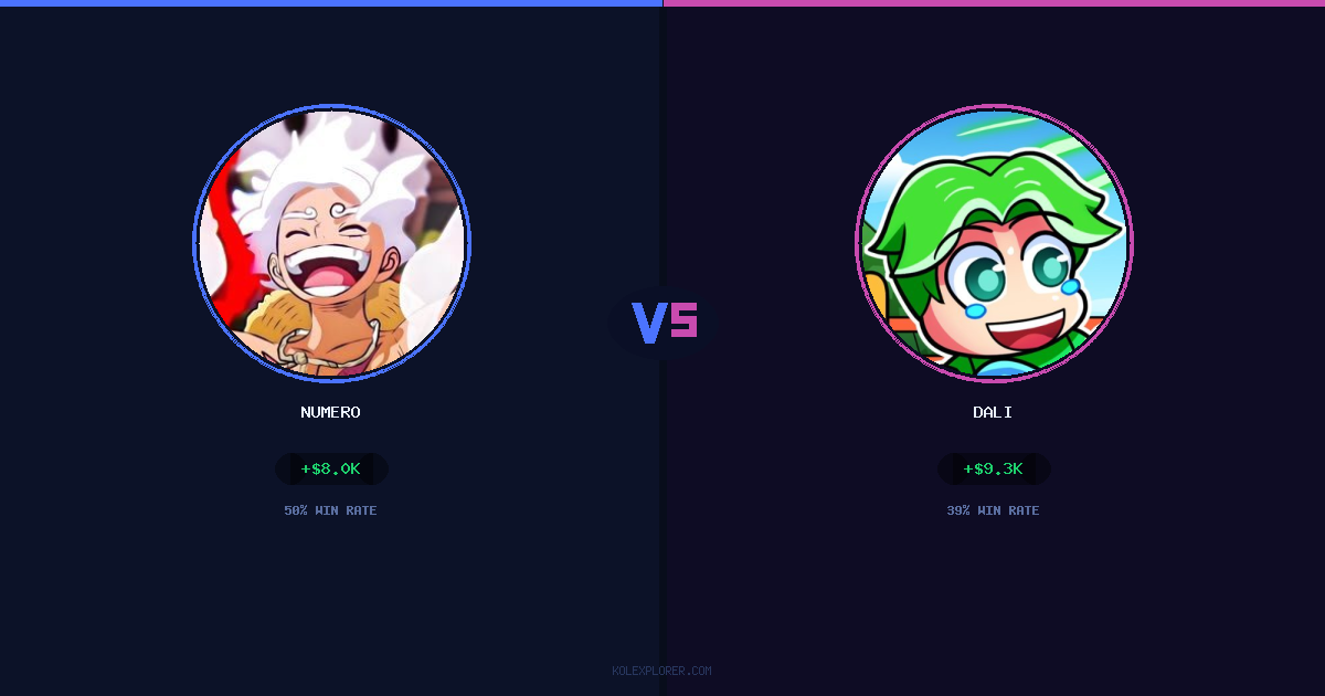 Numero vs Dali preview