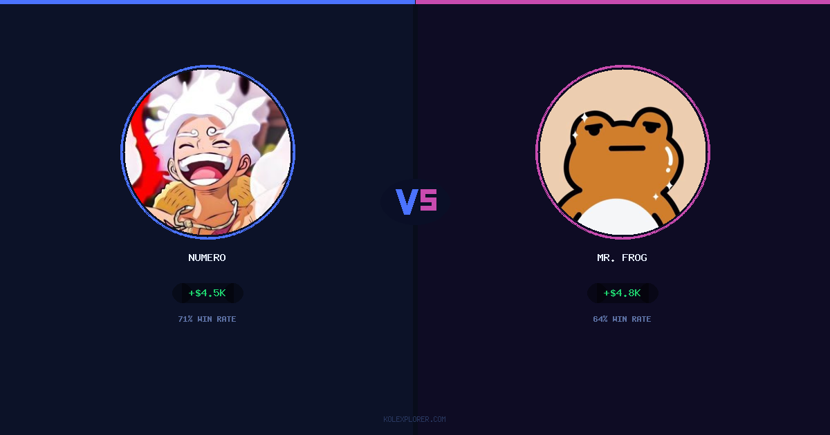 Numero vs Mr. Frog preview