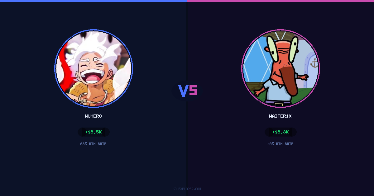 Numero vs Waiter1x preview