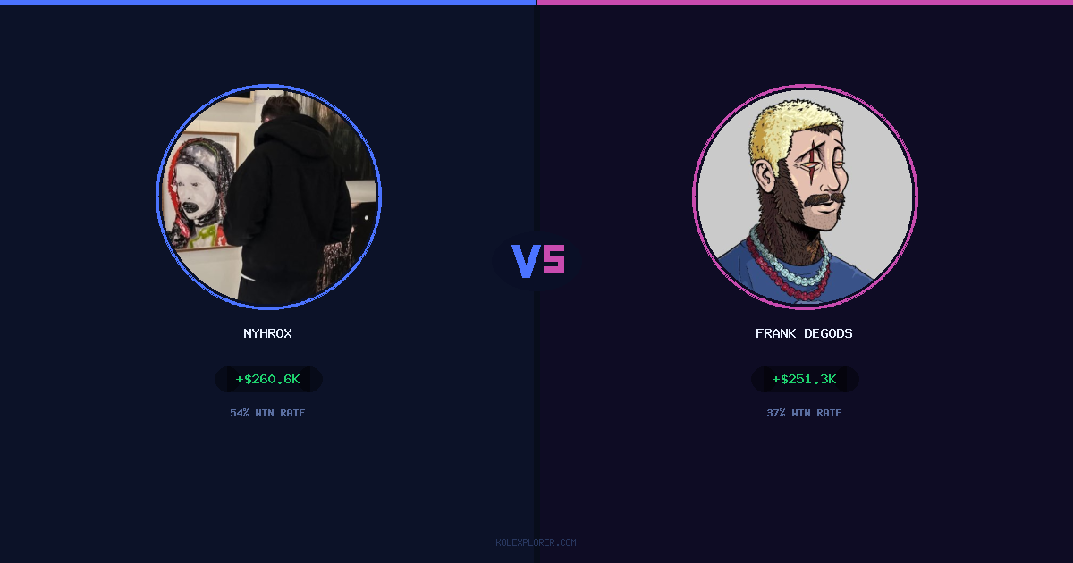 Nyhrox vs Frank degods preview