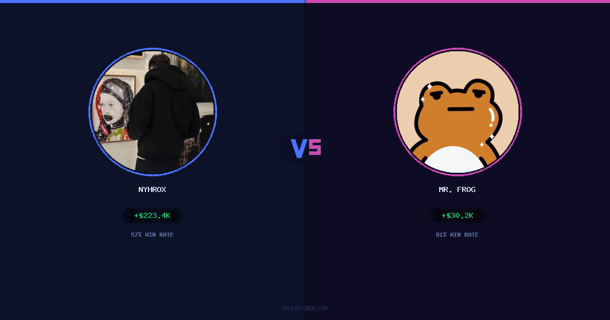 Nyhrox vs Mr. Frog preview