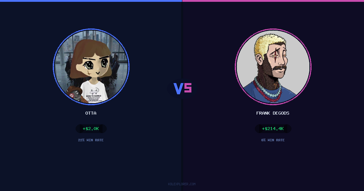 Otta vs Frank degods preview