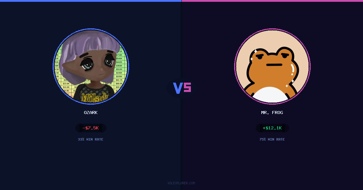 Ozark vs Mr. Frog preview