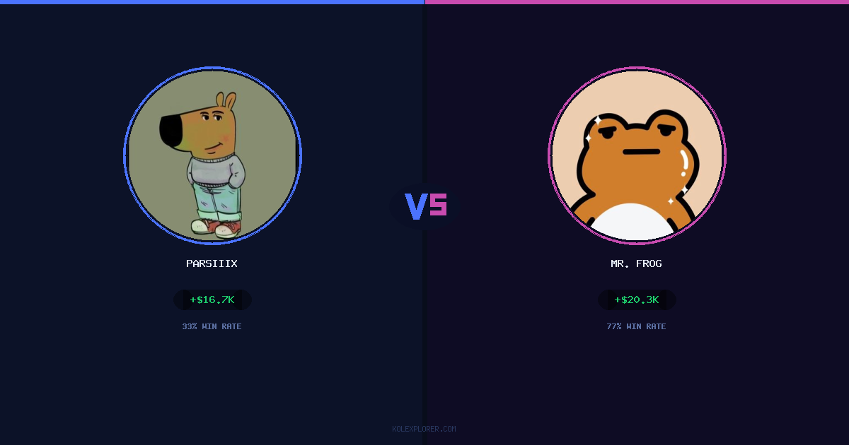 Parsiiix vs Mr. Frog preview