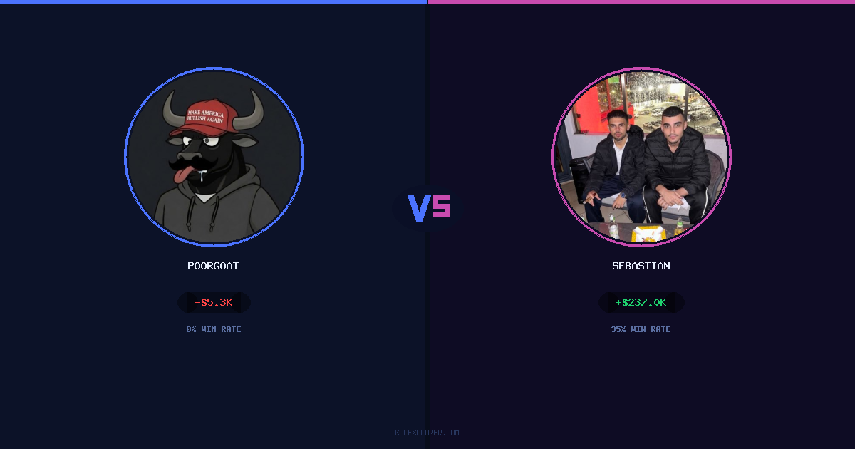 PoorGoat vs Sebastian preview