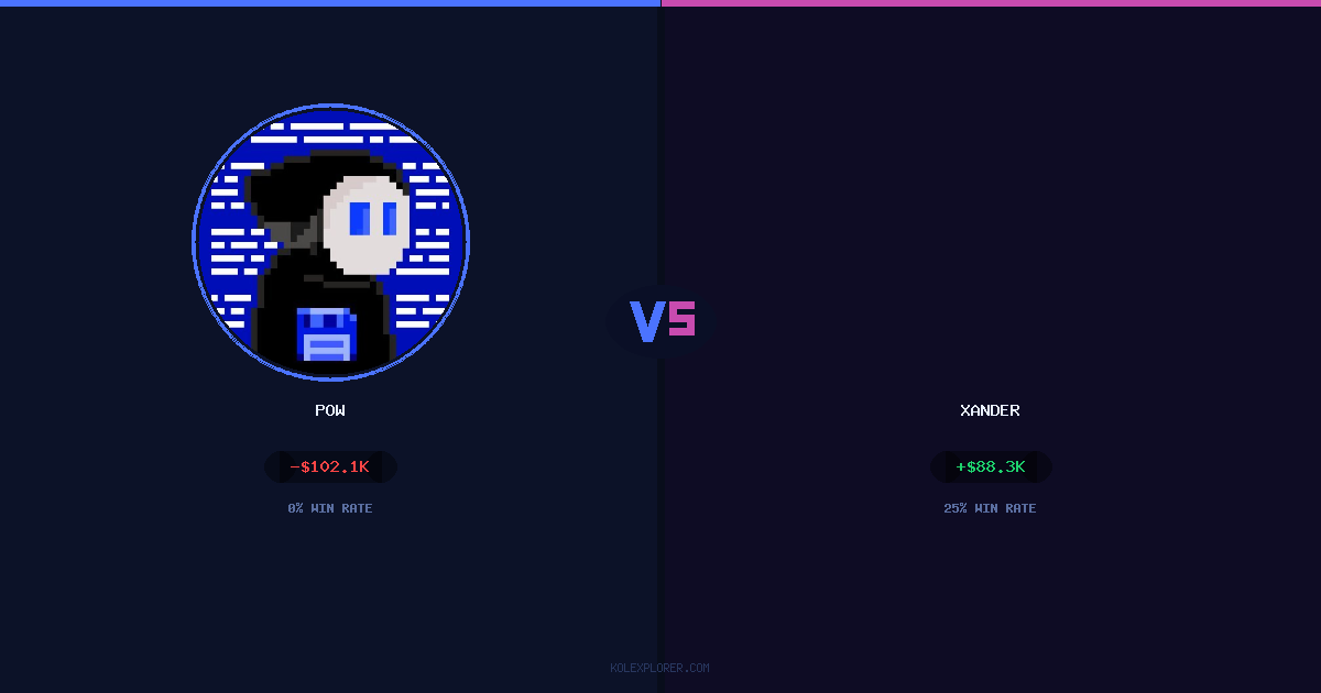 Pow vs Xander preview