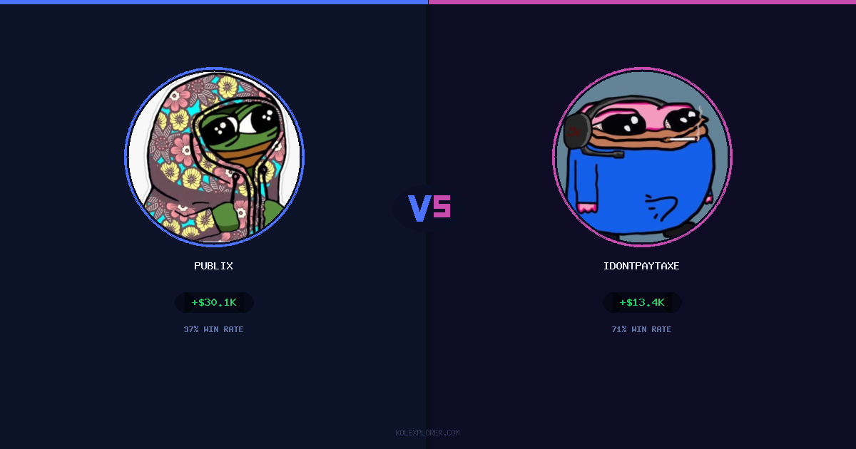 Publix vs IdontPayTaxes preview