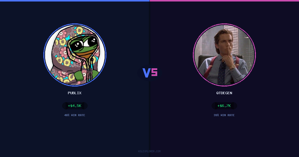 Publix vs QTDEGEN preview