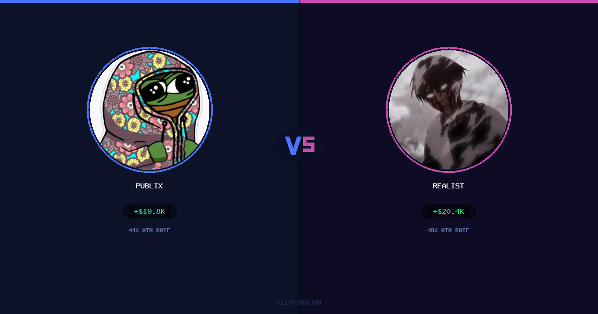 Publix vs Realist preview