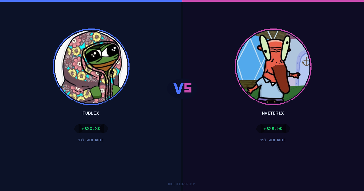 Publix vs Waiter1x preview