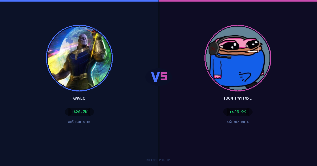 Qavec vs IdontPayTaxes preview