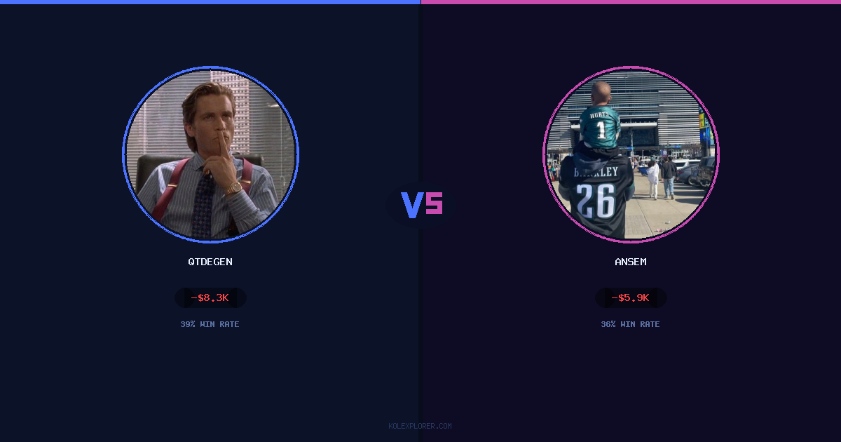 QTDEGEN vs Ansem preview
