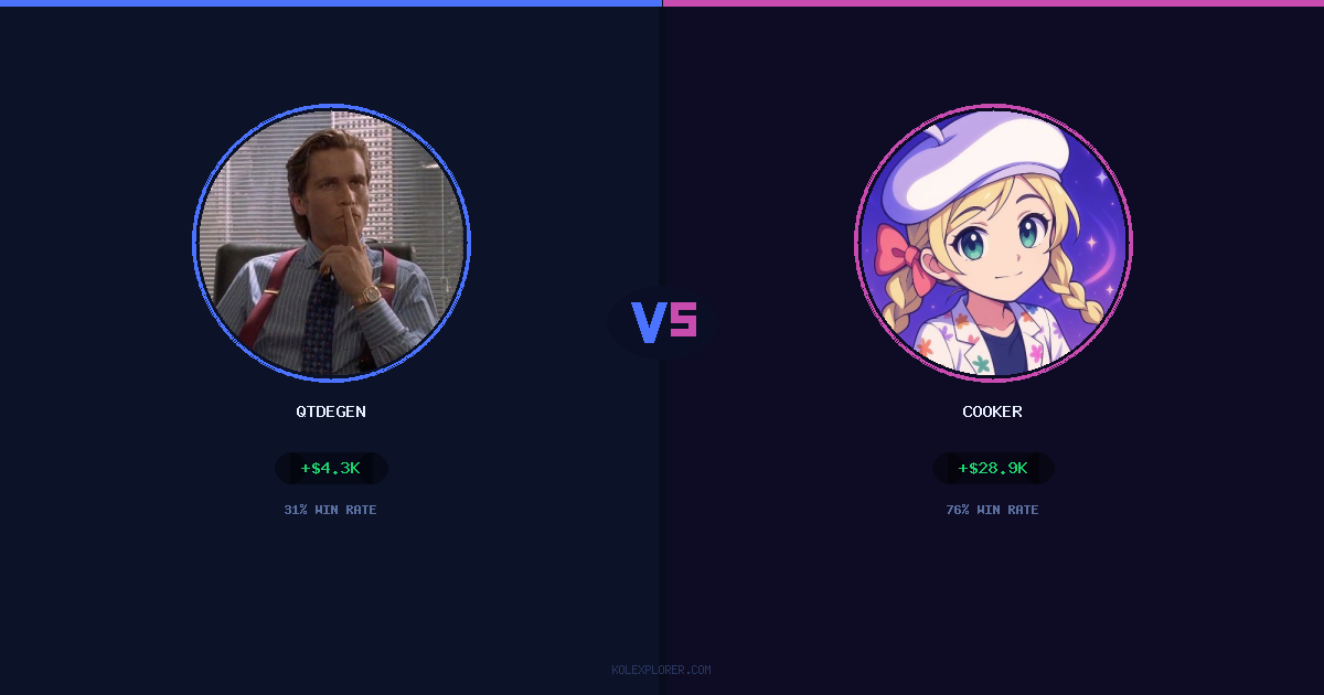 QTDEGEN vs Cooker preview