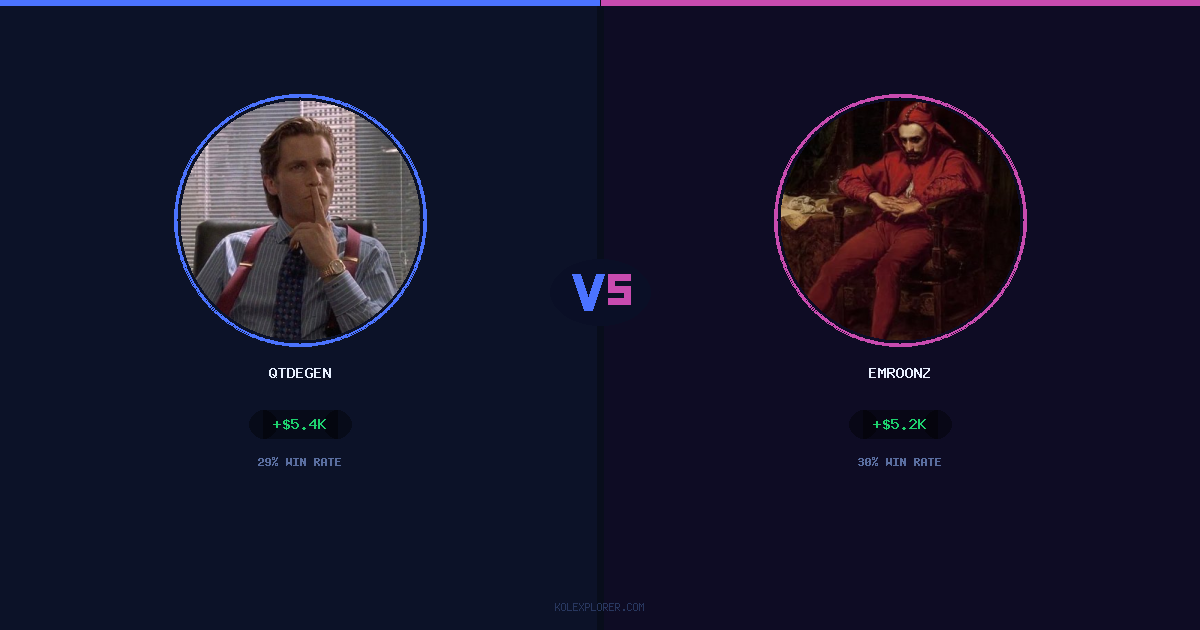 QTDEGEN vs Emroonz preview