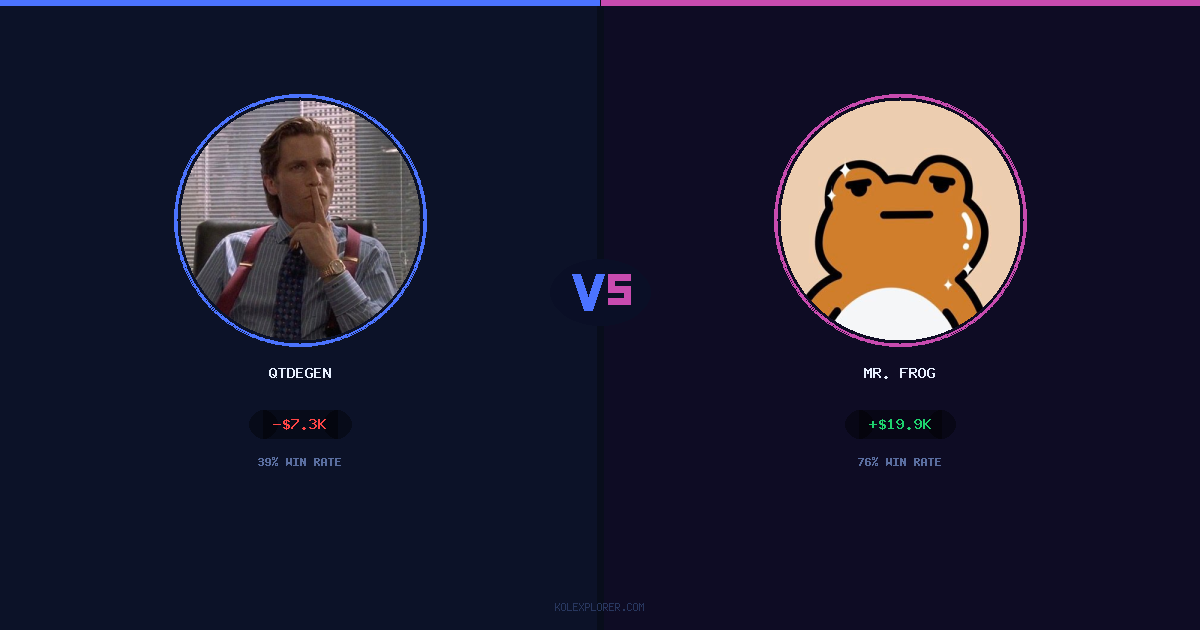 QTDEGEN vs Mr. Frog preview
