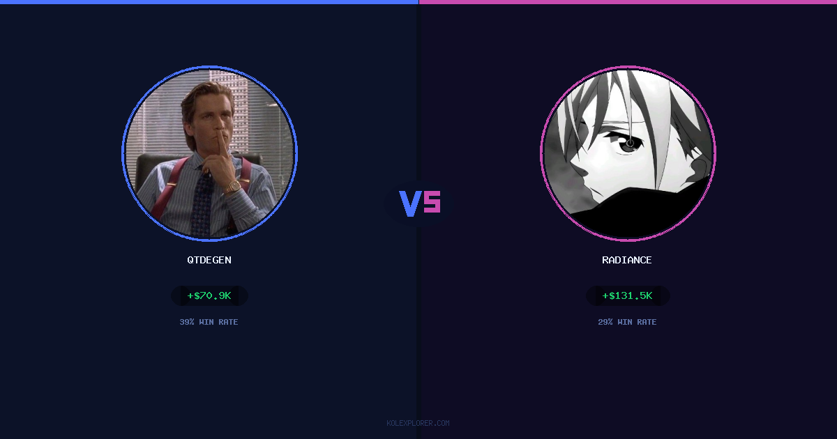 QTDEGEN vs Radiance preview
