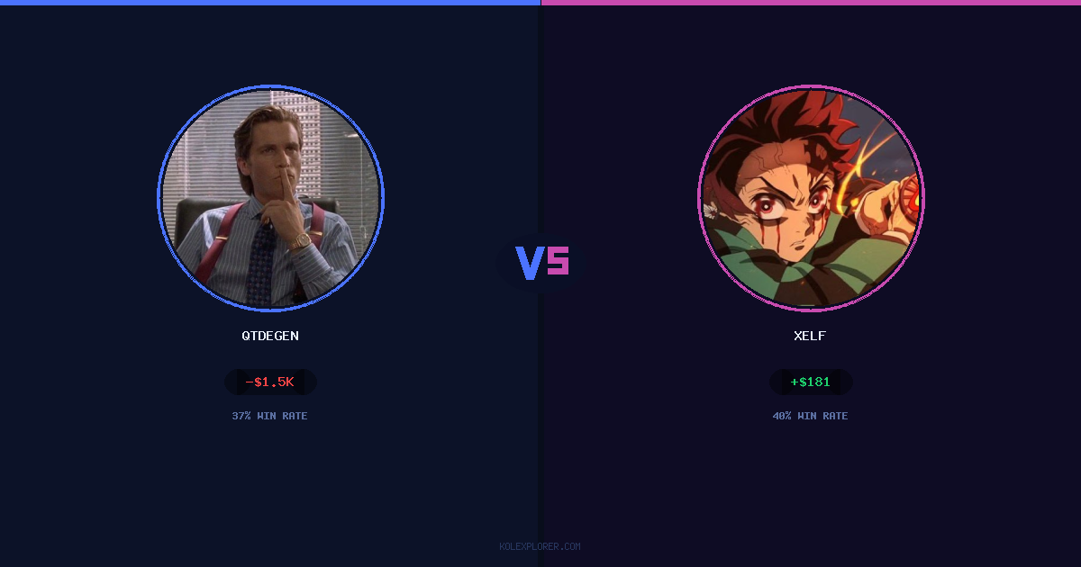 QTDEGEN vs Xelf preview