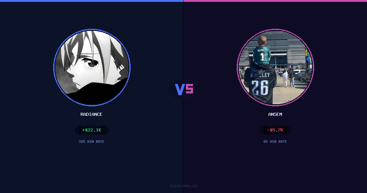 Radiance vs Ansem preview