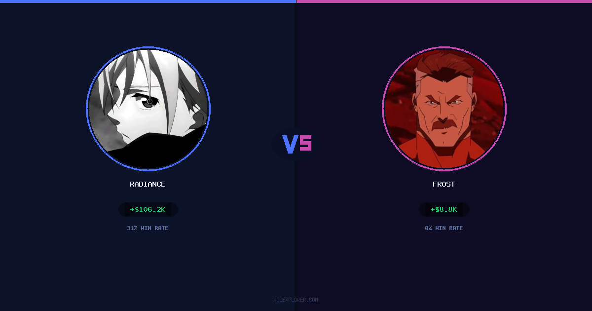 Radiance vs Frost preview