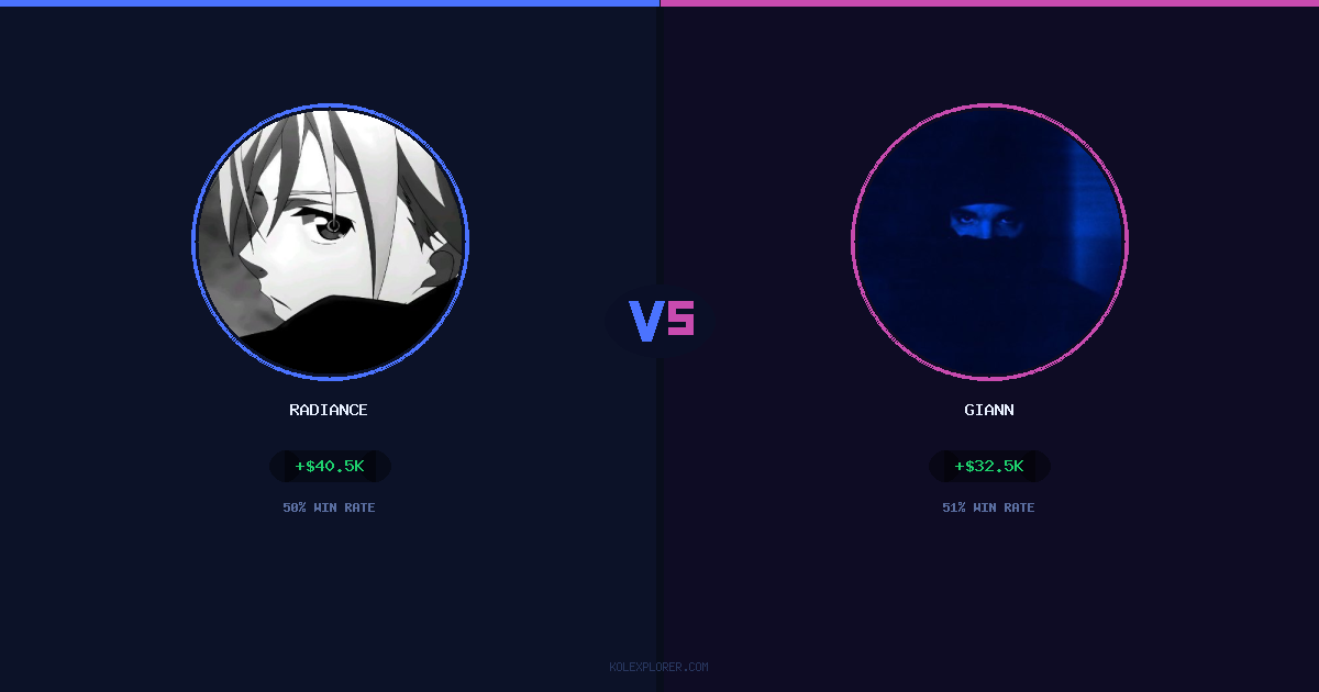 Radiance vs Giann preview