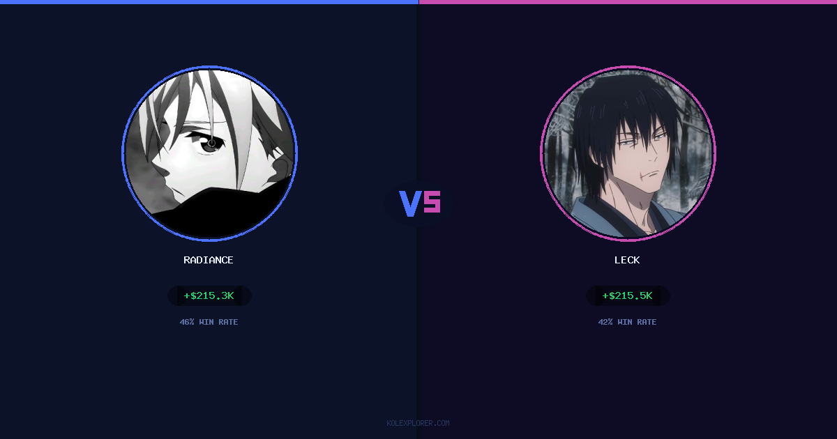 Radiance vs Leck preview