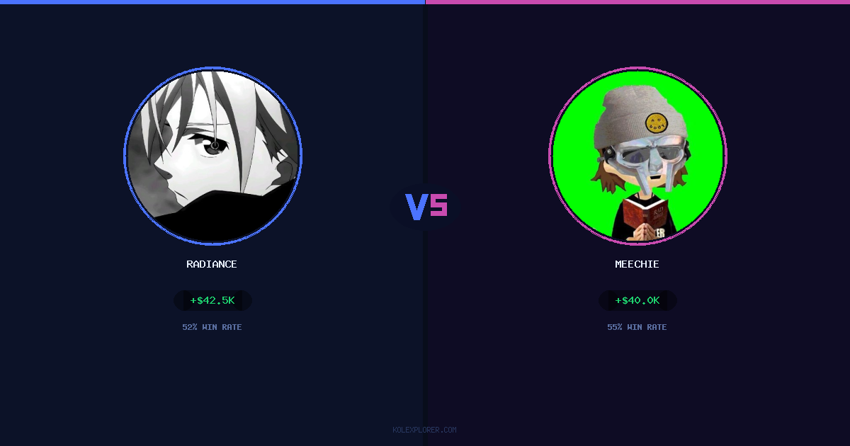 Radiance vs Meechie preview