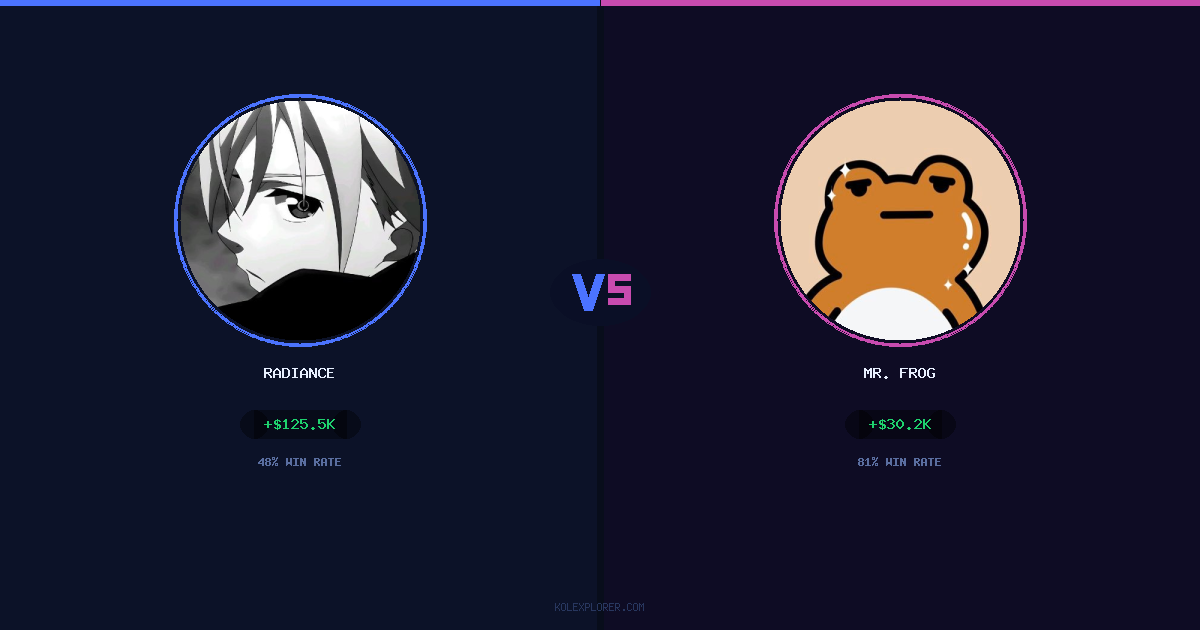 Radiance vs Mr. Frog preview