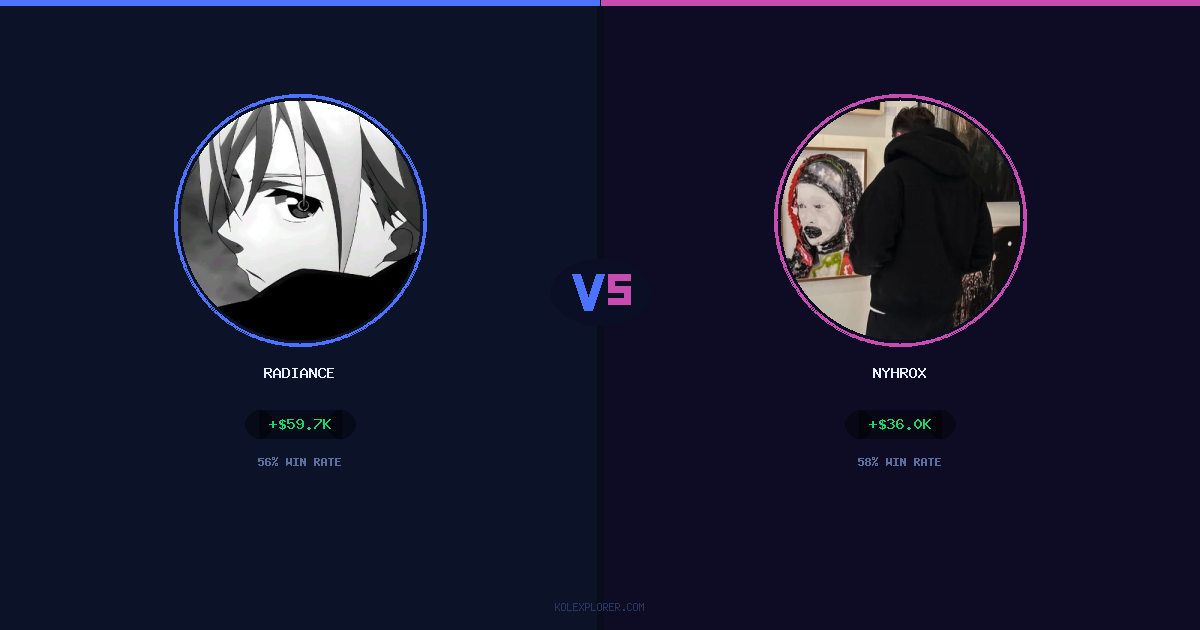 Radiance vs Nyhrox preview