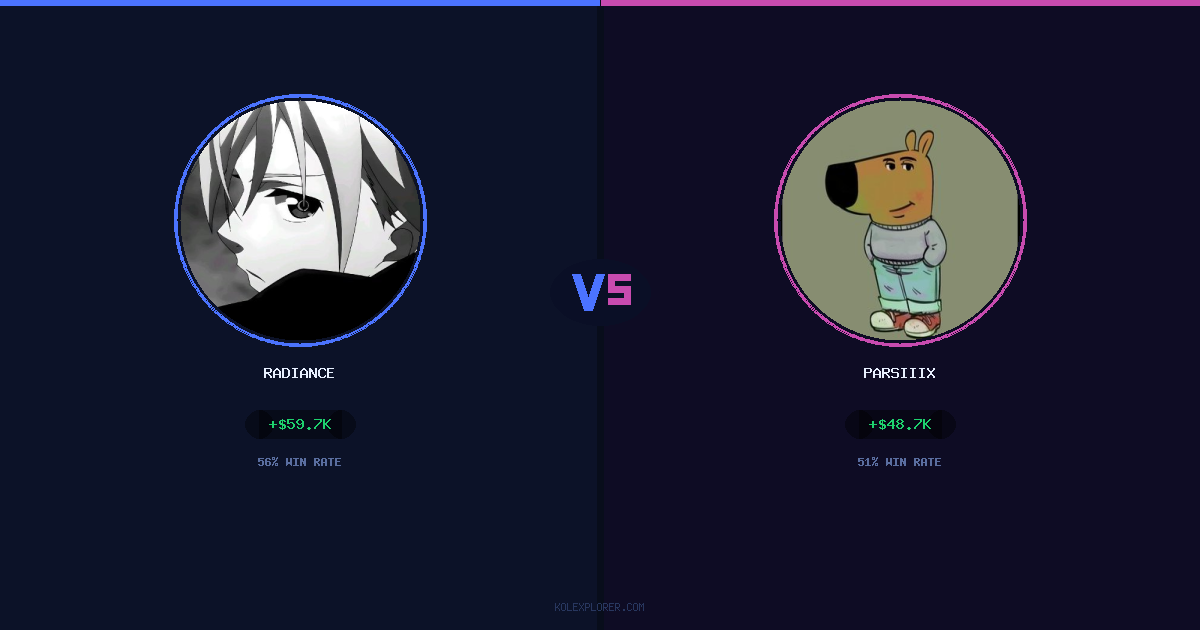 Radiance vs Parsiiix preview